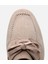 01AYH310890A310 KADIN Süet Deri Bej Bağcıklı Günlük Loafer 4