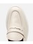 01AYH306190A400 KADIN Deri Ekru Esnek Tabanlı Klasik Loafer 4