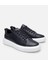 02AYH303200A680 ERKEK Deri Lacivert Rahat Tabanlı Spor Ayakkabı 2