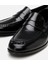 02AYH305610A100 ERKEK Deri Siyah Klasik Loafer 3