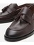 02AYH302860A490 ERKEK Deri Kahverengi Püskül Detaylı Klasik Loafer 3