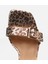 01SAH310160A499 KADIN Deri Gold Leopar Desenli Kemerli Topuklu Sandalet 4