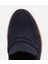 02AYH304680A680 ERKEK Süet Deri Lacivert Hafif Tabanlı Loafer 4