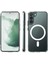 Samsung Galaxy S22 Kılıf Magneticsafe Şeffaf Silikon - Şeffaf Bstmy 1