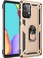 Samsung Galaxy A32 Kılıf Sofya Yüzüklü Silikon Kapak - Gold Bstmy 1