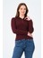 kadın Regular Fit Polo Yaka T-Shirt 1