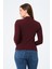 kadın Regular Fit Polo Yaka T-Shirt 5