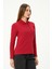 kadın Regular Fit Polo Yaka T-Shirt 1