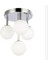 Mylights Tavan Salon Pturma Odası Mutfak Hol Antre Koridor Avize Modern Spor Plofonyer Beyaz pal Avize Krom Kaplama(Cam renkleri mevcuttur) 1