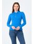 kadın Regular Fit Polo Yaka T-Shirt 1