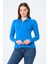 kadın Regular Fit Polo Yaka T-Shirt 2