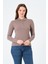 kadın Regular Fit Polo Yaka T-Shirt 1