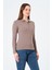 kadın Regular Fit Polo Yaka T-Shirt 3