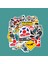 Skateboard Kaykay Sticker Paketi -Bullet Journal - Ajanda - Planner - Defter - Laptop Etiket Çıkartma Çok Renkli 10 x 15 Paket Boyutu 3 x 5 cm Stickerlar Paket Içeriği 25 Adet Dadi Ramba Sticker 2