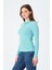 kadın Regular Fit Polo Yaka T-Shirt 4