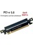 Pcıe5.0 X16 Yükseltici Kart Gen5 32GT/S Pcı-E 5.0 X16 Adaptör Kartı Pcı-E'den Pcı-E 16X Yüksek Hızlı Pcıe X16 Dönüştürücü Adaptör (Yurt Dışından) 4
