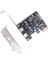 Pcıe'den Çift Tip C Genişletme Kartına Pcı-E X1'den 2 Portlu Type-C USB 3.2 Gen1 5gbps Dönüştürme Kartı Masaüstü Için ASM1042 Çipi (Yurt Dışından) 3
