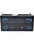 USB Hub 5 Port USB 3.1 Type-C USB 3.0 Ön Panel Hd Ses 3.5mm Kulaklık Jakı Mikrofon Genişletme Adaptörü Masaüstü 3.5 Inç Için (Yurt Dışından) 2