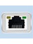 Type-C - Ethernet Adaptörü Type-C - RJ45 Arayüz Dönüştürücü Her Türlü Dizüstü Bilgisayar Için Gümüş (Yurt Dışından) 4