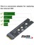 Side3 M.2 Adaptör Kartı SSD Dönüştürücü Adaptör Kartı MacBook Pro/air (2013-2017) Yükseltme (Yurt Dışından) 2