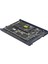 SSD Kasa Muhafazası M2 Sata + Msata'dan Sata3.0'a 6gb Adaptör Yükseltici Kart Kartı Metal Soket Desteği M.2 Sata SSD (Yurt Dışından) 3