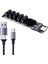 Type-C - 5 Port Sata3.0 Adaptör Kartı Yükseltici Kart JM575+JMS580 Sata3 6gbps USB10G Şasi Sunucu Pc Bilgisayar Genişletme (Yurt Dışından) 1