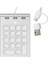 Mini Sayısal Tuş Takımı Klavye 18 Tuşlu Sayısal Tuş Takımı Sayısal Tuş Takımı 3 Portlu Tip-C/usb Hub Dizüstü Masaüstü Bilgisayar Için (Yurt Dışından) 2