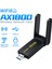 Fenvı AX1800 Kablosuz Ağ Kartı Wifi 6 USB Dongle 1800MBPS Çift Bant 2.4g/5g USB 3.0 Wıfı Adaptörü Dizüstü Masaüstü Için (Yurt Dışından) 1
