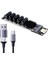 Type-C'den Sata3.0'a 5 Port Adaptör Dönüştürücü Kart 6gbps USB10G JM575+JMS580 Sata SSD HDD Genişletme Için (Yurt Dışından) 1