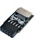 USB 2.0 9pin - Type-E Adaptörü USB 2.0 9pin Ön Panel Başlığı - Type-E Dahili Adaptörü 5V Güç Led'li (Yurt Dışından) 1