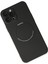 Iphone 12 Pro Max Kılıf Jack Magneticsafe Lens Silikon - Siyah Bstmy 3