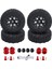 SCX24 Axı 90081 Metal Tekerlek Göbeği + Lastik + Altıgen Adaptör + Anahtar + 4 Kaymaz Vidalı Kapak, Yükseltme Aksesuarları (Yurt Dışından) 1