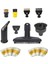 Karcher Easyfix Sc1 Sc2 Sc3 Sc4 Sc5 Aksesuarları Yuvarlak Fırça Seti Nozul Yuvarlak Fırçalar Fırça Buharlı Temizleyici Parçaları (Yurt Dışından) 1