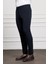 Erkek Lacivert Poliviskon Basic Slim Fit Dar Kesim Classic Pantolon 3