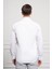 Erkek Beyaz Pamuk Trend Slim Fit Italyan Yaka Gömlek 5