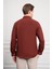 Erkek Bordo Trend Italyan Yaka Slim Fit Dar Kesim Gömlek 5