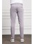 Erkek Gri Slim Fit Dar Kesim Chino Pantolon 4