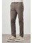 Erkek Haki Yazlık Pamuk Yan Cep Slim Fit Chino Pantolon 2
