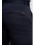 Erkek Lacivert Slim Fit Dar Kesim Chino Pantolon 5