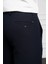 Erkek Lacivert Jogger Slim Fit Dar Kesim Çıtçıtlı Ipli Pantolon 4