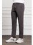 Erkek Füme Dynamic Fit Rahat Kesim Chino Pantolon 2