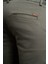 Erkek Yeşil Slim Fit Dar Kesim Chino Pantolon 4