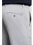 Erkek Gri Slim Fit Dar Kesim Ipli Jogger Pantolon 5
