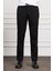 Erkek Siyah Slim Fit Dar Kesim Ipli Jogger Pantolon 1
