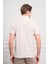 Erkek Bej Trend Polo Yaka Desenli Dynamic Fit Rahat Kesim T-Shirt 5