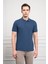Erkek Marine Basic Polo Yaka Dynamic Fit T-Shirt 1