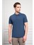 Erkek Marine Basic Polo Yaka Dynamic Fit T-Shirt 3