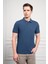 Erkek Marine Basic Polo Yaka Dynamic Fit T-Shirt 4