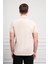 Erkek Bej Basic Polo Yaka Dynamic Fit T-Shirt 5