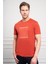 Erkek Tarçın Trend Bisiklet Yaka Dinamik Fit Pamuk T-Shirt 1